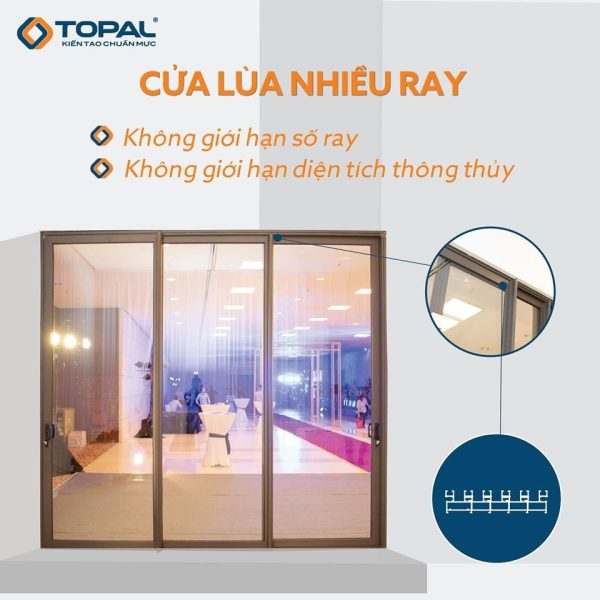 PRIMA - Cửa Đi Mở Trượt