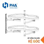 Mâm xoay góc hình lá - Ảnh 2
